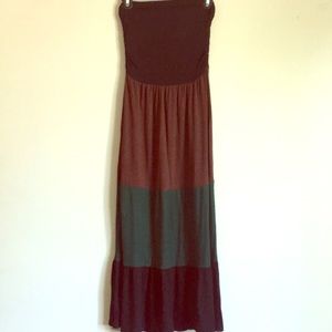 Strapless dress